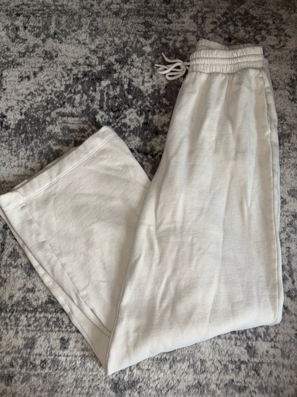 Old Navy Kids Cream Drawstring Joggers